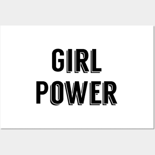 Girl power sticker Posters and Art